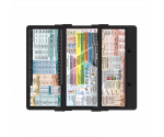 WhiteCoat Clipboard® Trifold - Blackout Food Industry Edition
